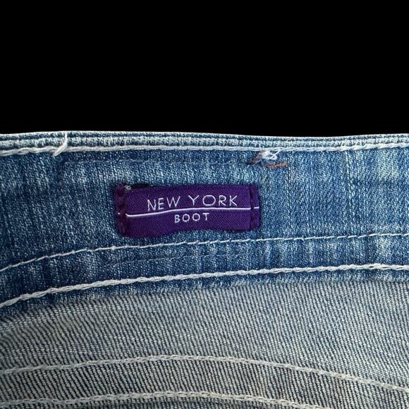 Vigoss New York Boot Jeans Juniors size 9 Bootcut Retro Cabincore Y2K Style - Picture 6 of 13